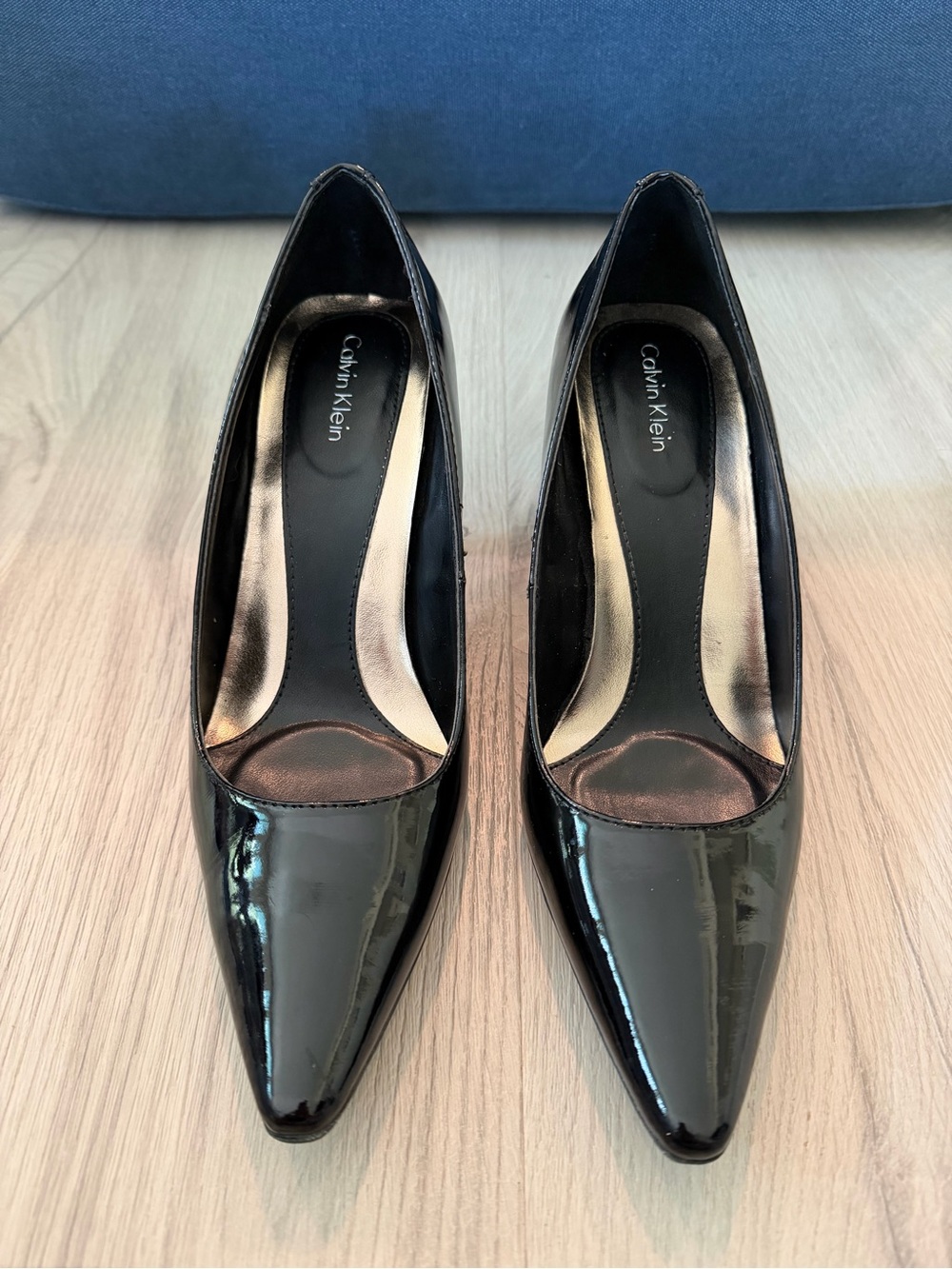 Calvin Klein Dolly Black Heels Size 7